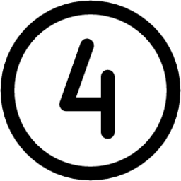 number-circle-four