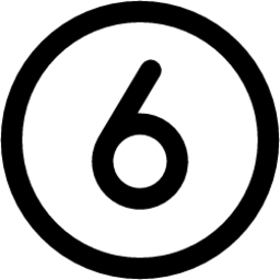 number-circle-six